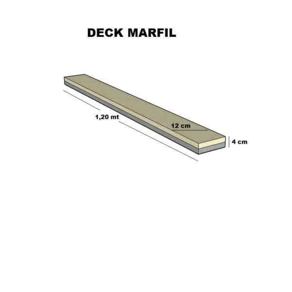 Deck Atérmico Marfil