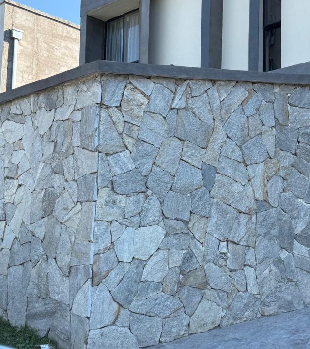 Piedra Laja Micosa Gris Plomo